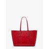 Cabata leather shoulder bag with croco effect