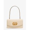Leather Vlogo shoulder bag