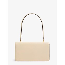 Leather Vlogo shoulder bag