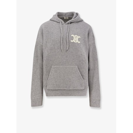 Wool sweater with Triomphe patch