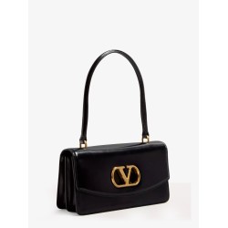 Vlogo leather shoulder bag