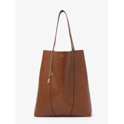 Chloé Spin leather shoulder bag