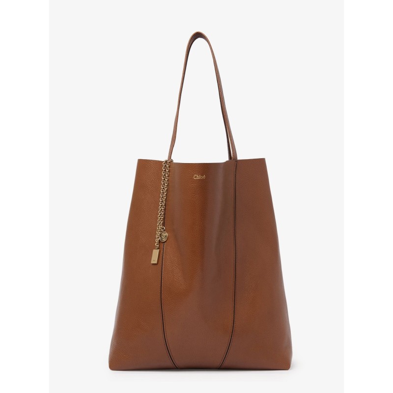 Chloé Spin leather shoulder bag