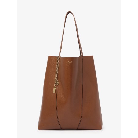 Chloé Spin leather shoulder bag