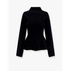 Sculptural wool and cashmere turtleneck
