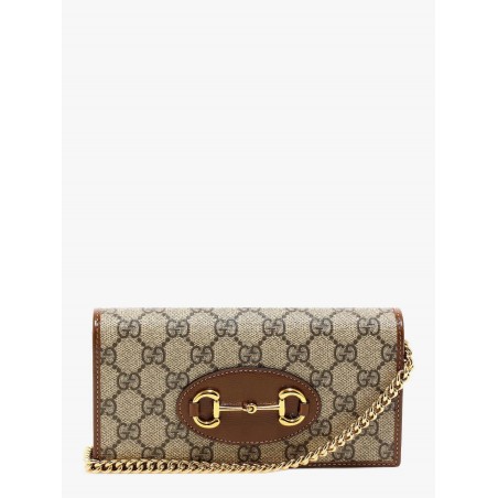 GG Supreme fabric and leather shoulder bag