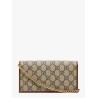 GG Supreme fabric and leather shoulder bag