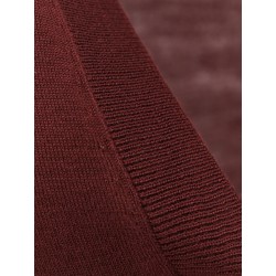 Virgin wool maxi polo shirt