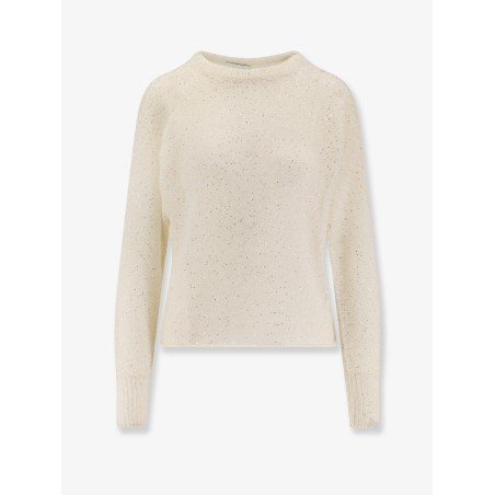Mohair blend sweater with sequins