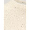 Mohair blend sweater with sequins