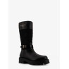 D-Town leather and technical fabric with Cannage motif boots