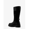 D-Town leather and technical fabric with Cannage motif boots