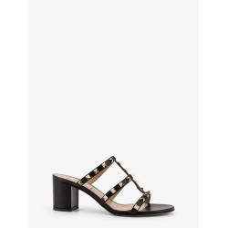 Rockstud Slide leather sandals