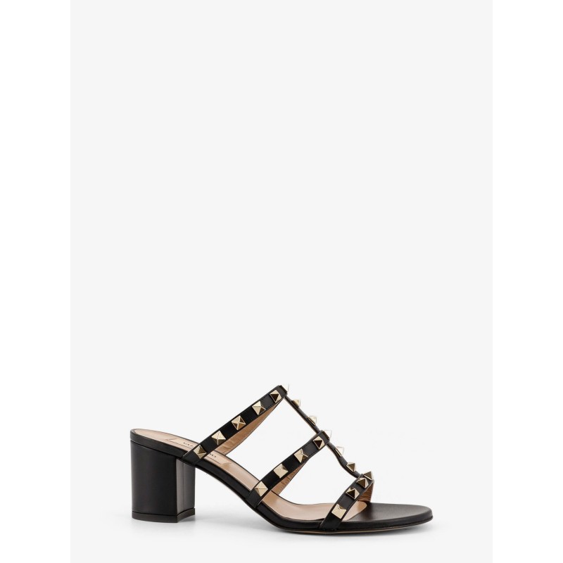 Rockstud Slide leather sandals