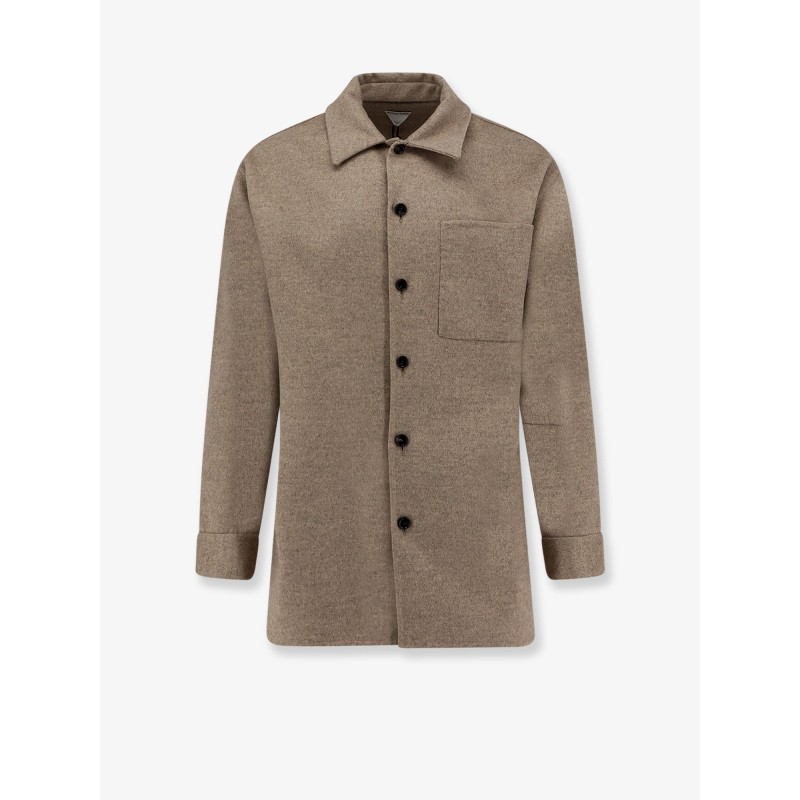 Wool and cashmere Overshirt coat