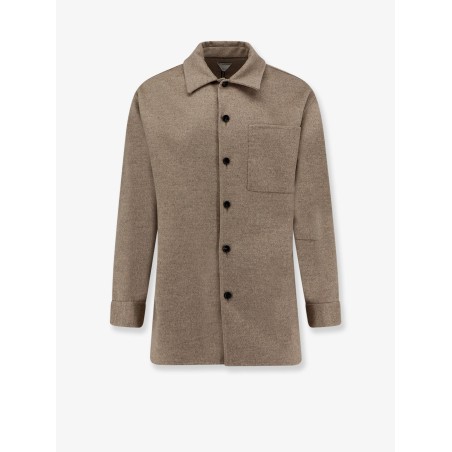 Wool and cashmere Overshirt coat