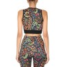 JACQUARD WOOL BLEND TOP AND LEGGINGS