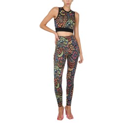JACQUARD WOOL BLEND TOP AND LEGGINGS