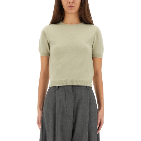 WOOL CREW NECK T-SHIRT