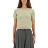 WOOL CREW NECK T-SHIRT