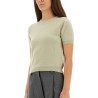 WOOL CREW NECK T-SHIRT
