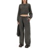 "SHRUNKEN SNAP" CARDIGAN