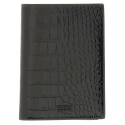 LEATHER PASSPORT HOLDER