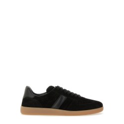 LEATHER SNEAKER WITH LOGO