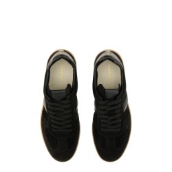 LEATHER SNEAKER WITH LOGO