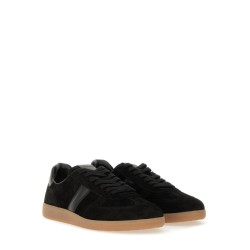 LEATHER SNEAKER WITH LOGO