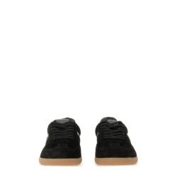 LEATHER SNEAKER WITH LOGO