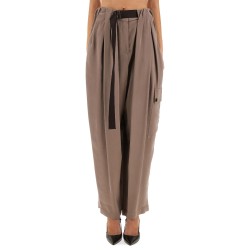 CARGO PANTS RUFFLED EFFECT