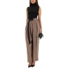 CARGO PANTS RUFFLED EFFECT
