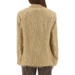 SINGLE-BREASTED "FRINGE" BLAZER