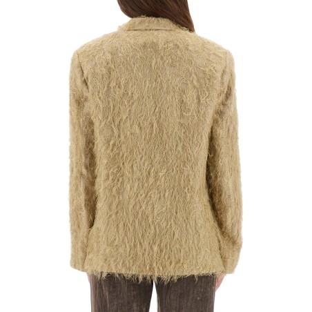 SINGLE-BREASTED "FRINGE" BLAZER
