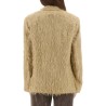 SINGLE-BREASTED "FRINGE" BLAZER
