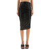 DRAPED MIDI SKIRT