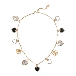 "ITALIAN TAILORING" NECKLACE WITH HEARTS