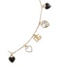 "ITALIAN TAILORING" NECKLACE WITH HEARTS