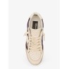Ball Star leather sneakers with glittered insert