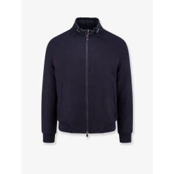 Padded cashmere blend jacket