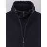 Padded cashmere blend jacket