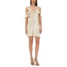 MINI DRESS WITH FLORAL APPLIQUÉS