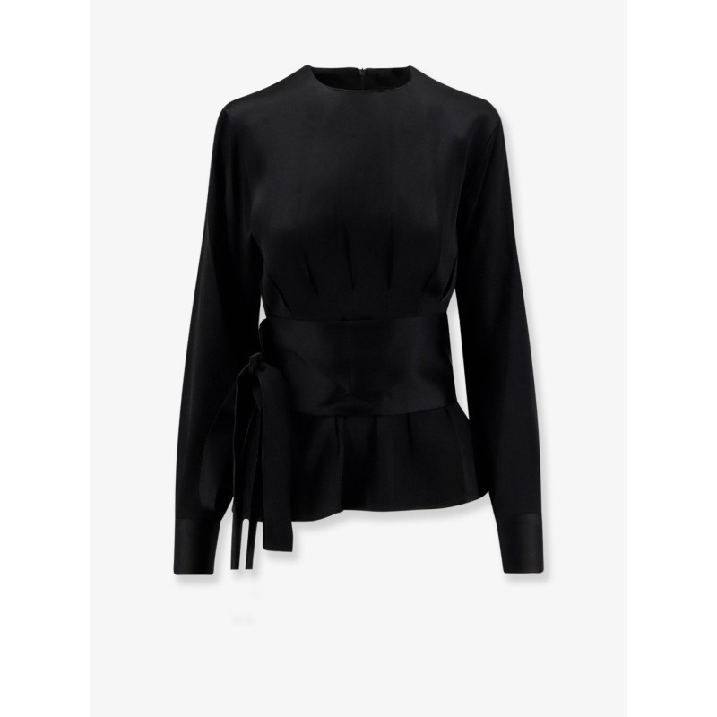 Kimono satin shirt