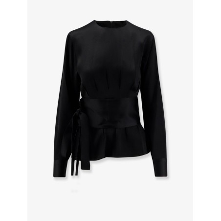 Kimono satin shirt