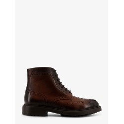Triumph leather ankle boots