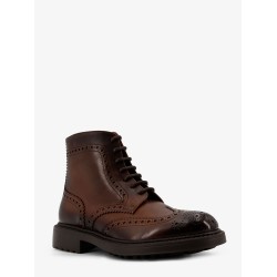 Triumph leather ankle boots