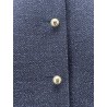 Bouclé virgin wool blend blazer