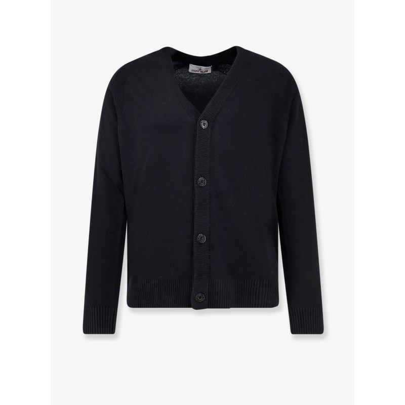 Certified virgin wool cardigan