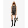 Double-D shoulder PU shoulder bag